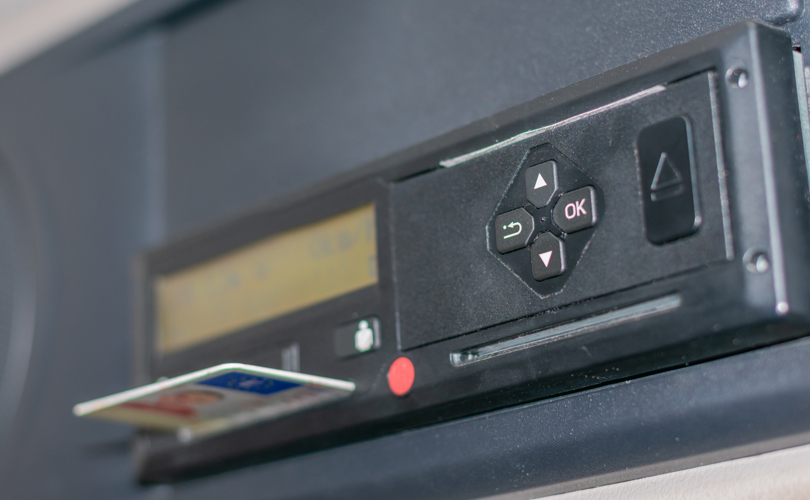 Tachograaf verplicht voor internationaal rijdende lichte bestelwagens 